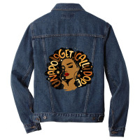 Unapologetically Dope Black Pride Melanin African Men Denim Jacket | Artistshot