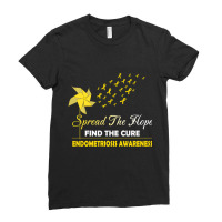 Spread The Hope Endometriosis Awareness Pullover H Ladies Fitted T-shirt | Artistshot