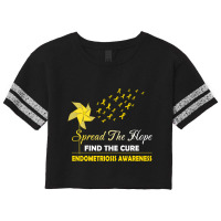 Spread The Hope Endometriosis Awareness Pullover H Scorecard Crop Tee | Artistshot