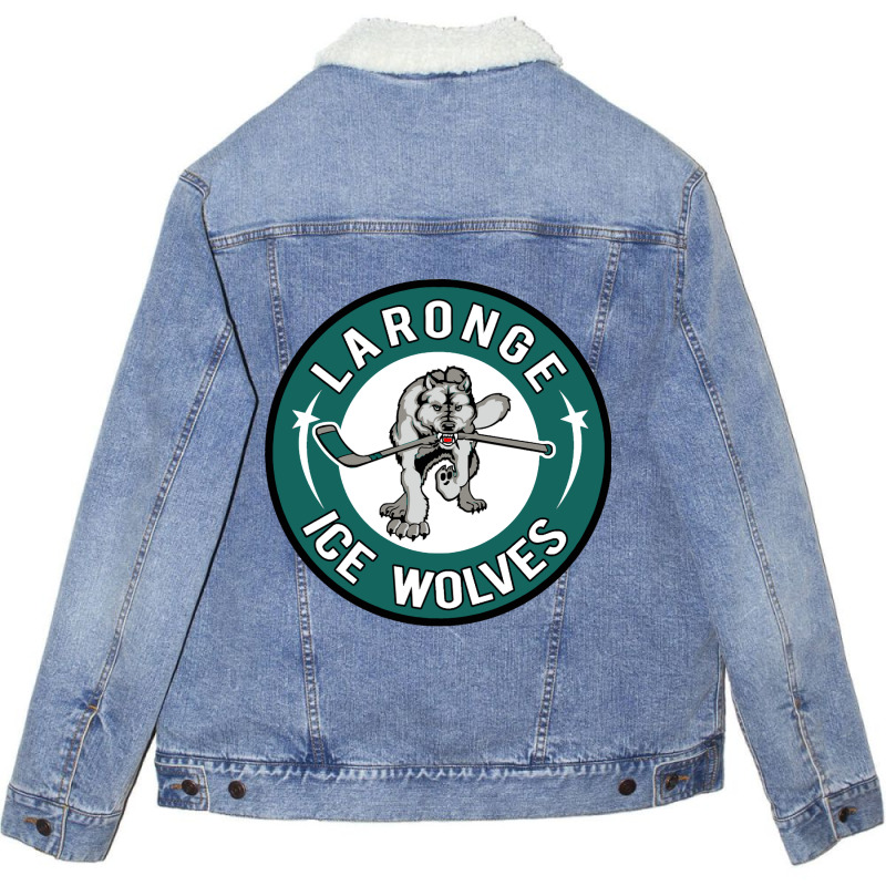 La Ronge Ice Wolves Unisex Sherpa-lined Denim Jacket | Artistshot