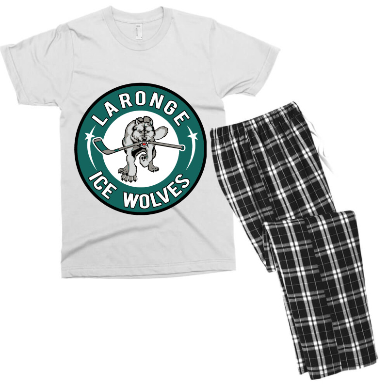 La Ronge Ice Wolves Men's T-shirt Pajama Set | Artistshot