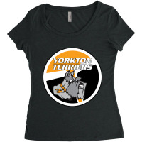 Yorkton Terriers Women's Triblend Scoop T-shirt | Artistshot