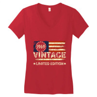 Vintage 1969 Limited Edition 54 Year Old Gifts 54t Women's V-neck T-shirt | Artistshot