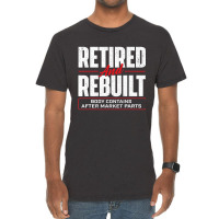 Retired And Rebuilt   Hip Replacement Surgery Reco Vintage T-shirt | Artistshot