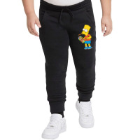 The Simpsons Bart Simpson Squishee Brain Freeze Sw Youth Jogger | Artistshot