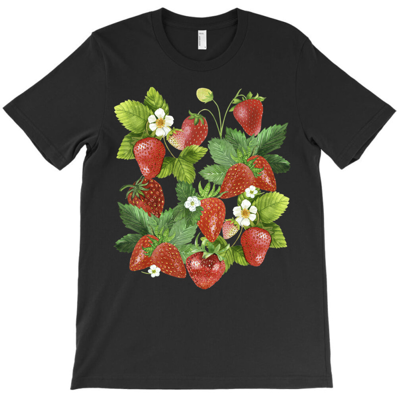 Vintage Strawberries Strawberry Lover Fruit Berry T-shirt | Artistshot