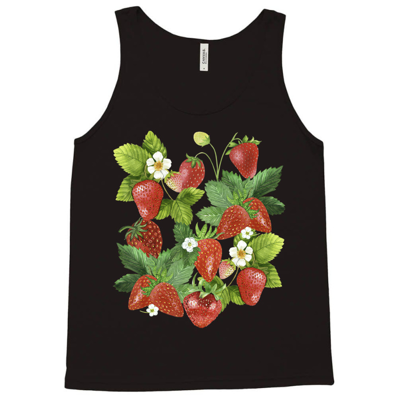 Vintage Strawberries Strawberry Lover Fruit Berry Tank Top | Artistshot