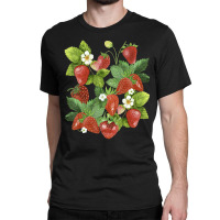 Vintage Strawberries Strawberry Lover Fruit Berry Classic T-shirt | Artistshot