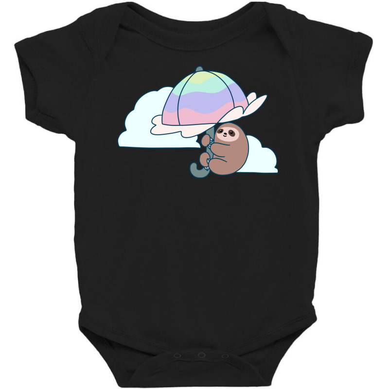 Parasol Sloth Baby Bodysuit by ilal12 | Artistshot