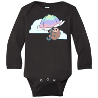 Parasol Sloth Long Sleeve Baby Bodysuit | Artistshot