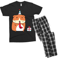 Party Guinea Pig Men's T-shirt Pajama Set | Artistshot