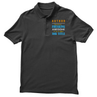 Author Only Because Freaking Awesome Is Not An Off Men's Polo Shirt | Artistshot