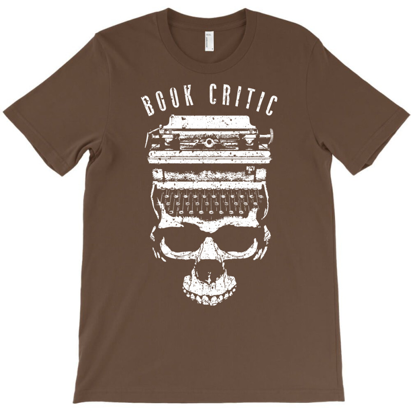 Book Critic Halloween Books Writer Author Typewrit T-shirt | Artistshot