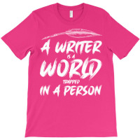 Author Writer Writer World Trapped Person Vintage T-shirt | Artistshot