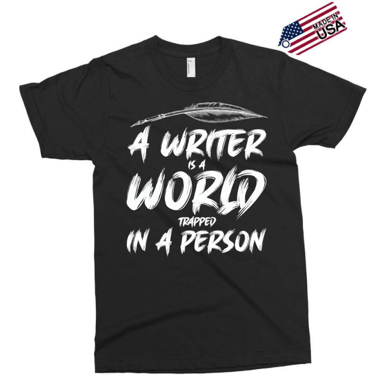 Author Writer Writer World Trapped Person Vintage Exclusive T-shirt | Artistshot