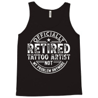 Retired Tattoo Artist Red Tank Top | Artistshot