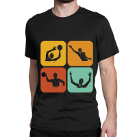 Water  Retro Water Polo Aesthetic Classic T-shirt | Artistshot