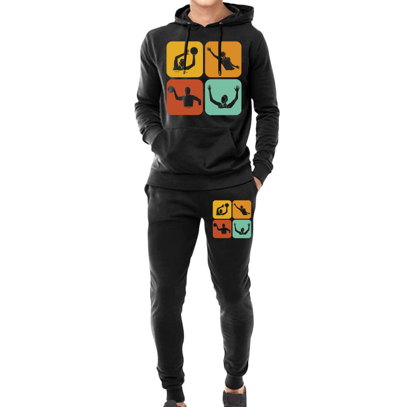 Water  Retro Water Polo Aesthetic Hoodie & Jogger Set | Artistshot