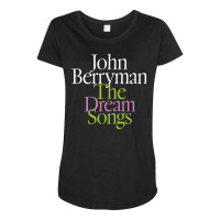 The Dream Songs Retro Maternity Scoop Neck T-shirt | Artistshot