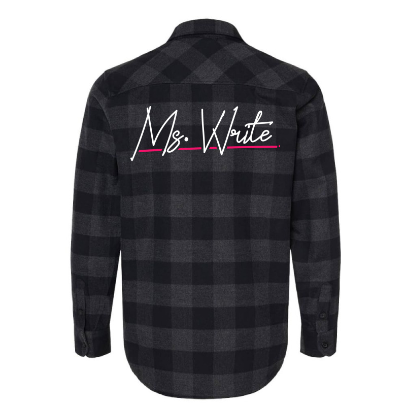 Writer Author Writing Girl Nostalgia Flannel Shirt by nanedohoomae | Artistshot