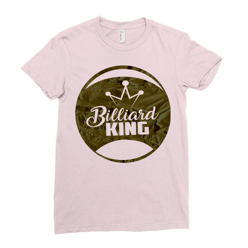 Billiard King Pool Player Ladies Fitted T-Shirt by rspdjobc | Artistshot