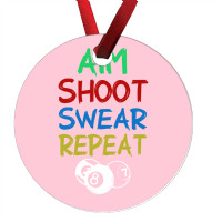 Billiards Aim Shoot Swear Snooker Pool Ornament | Artistshot