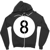 8 Ball 7 Zipper Hoodie | Artistshot