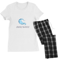 Swirl Waves Women's Pajamas Set | Artistshot