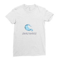 Swirl Waves Ladies Fitted T-shirt | Artistshot