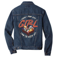 Funny Girls Billiard Player Pool Lover Heart Snook Men Denim Jacket | Artistshot