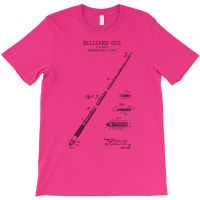 Billiard Cue Patent T-shirt | Artistshot