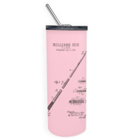 Billiard Cue Patent Skinny Tumbler | Artistshot