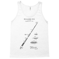 Billiard Cue Patent Tank Top | Artistshot