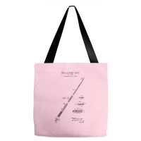 Billiard Cue Patent Tote Bags | Artistshot