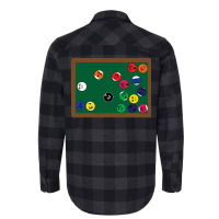 Billiard Table Game Flannel Shirt | Artistshot