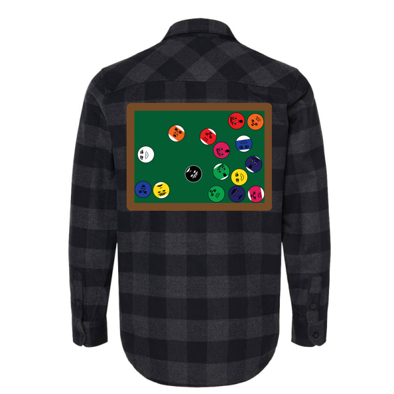 Billiard Table Game Flannel Shirt | Artistshot