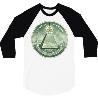 Bill Cipher Illuminati 3/4 Sleeve Shirt | Artistshot