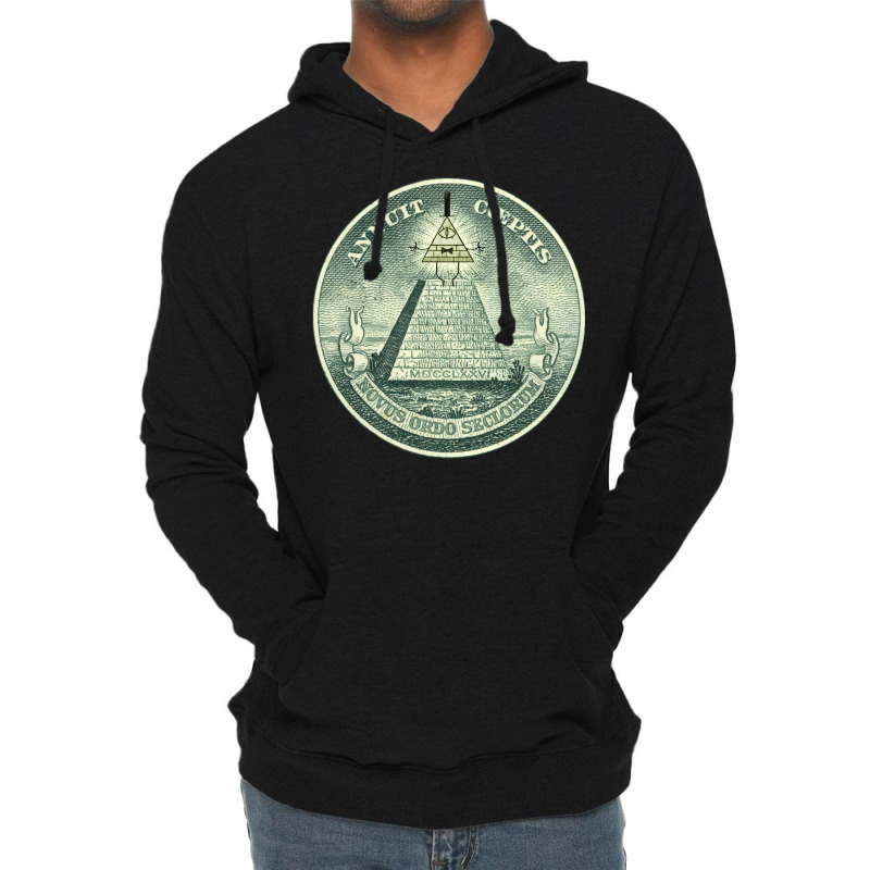 Bill Cipher Illuminati Lightweight Hoodie by ciklercalaim3 | Artistshot