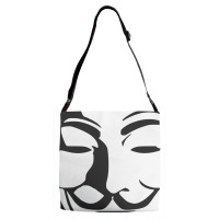 Anonymous Adjustable Strap Totes | Artistshot
