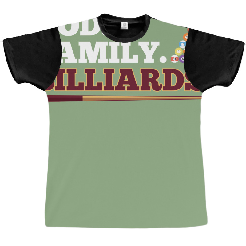 God Family Billiards Pool Player Design Graphic T-shirt | Artistshot