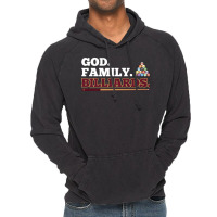 God Family Billiards Pool Player Design Vintage Hoodie | Artistshot