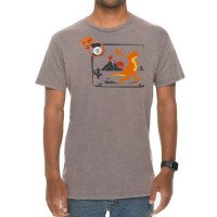 Dinosaur Pool Vintage T-shirt | Artistshot