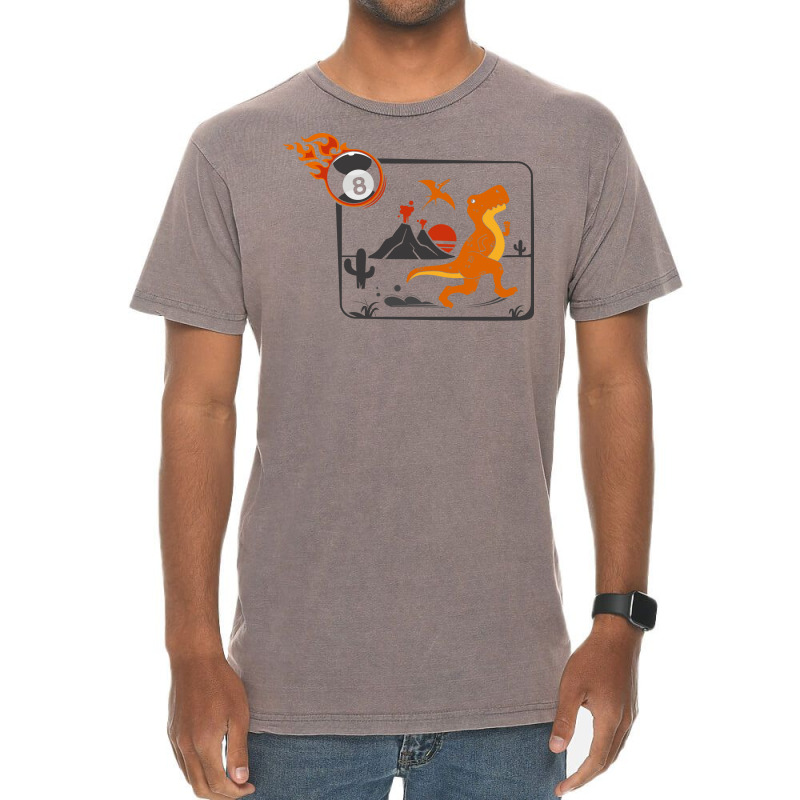 Dinosaur Pool Vintage T-shirt | Artistshot