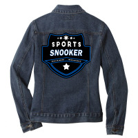 Snooker Ladies Denim Jacket | Artistshot