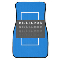 Billiards Billiards Front Car Mat | Artistshot