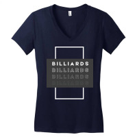 Billiards Billiards Women's V-neck T-shirt | Artistshot