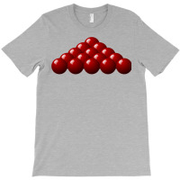 Red Billiards T-shirt | Artistshot