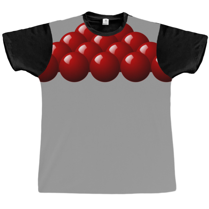 Red Billiards Graphic T-shirt | Artistshot