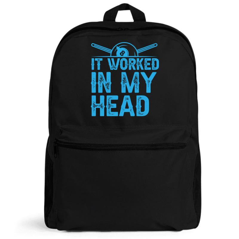 Billiards Funny Pool Quote Backpack | Artistshot