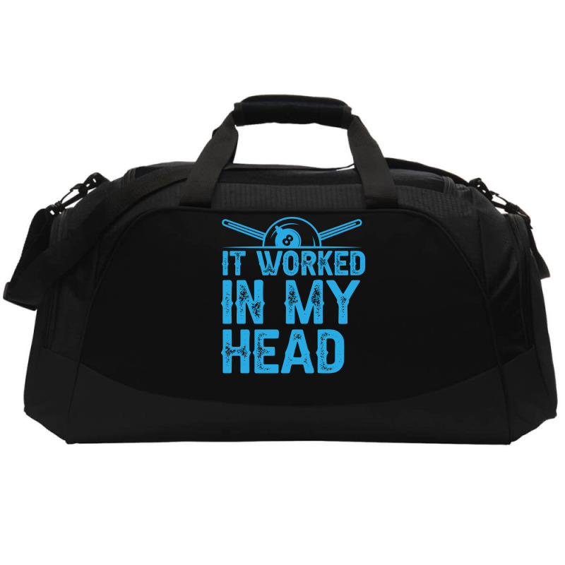 Billiards Funny Pool Quote Active Duffel | Artistshot